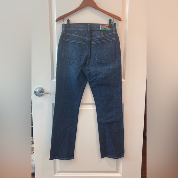 Daily Blue Adriano Goldschmeid Manya Classic Straight Leg Jean in Legacy NWT - Picture 8 of 14